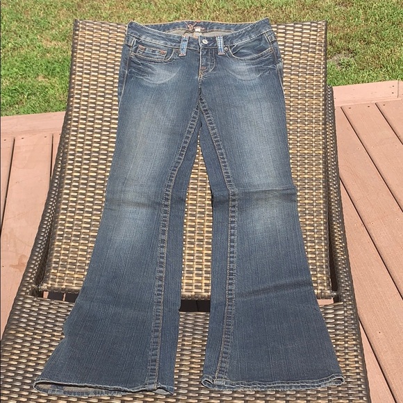 π·π·HP Bebe jeans with rhinestones - Picture 2 of 7